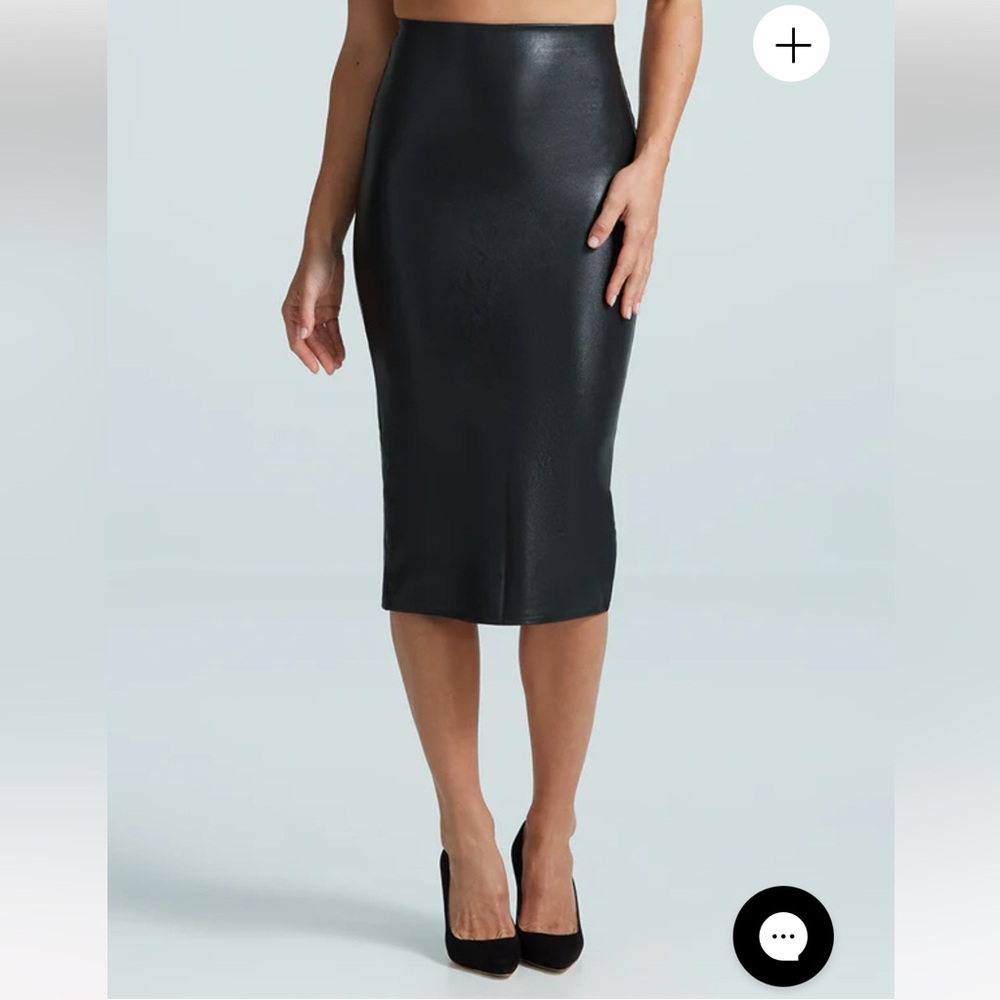 Commando Black Pencil Skirt